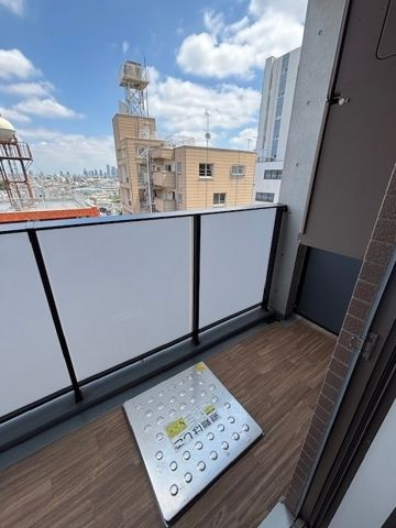 レジディア三軒茶屋Ⅲのバルコニー