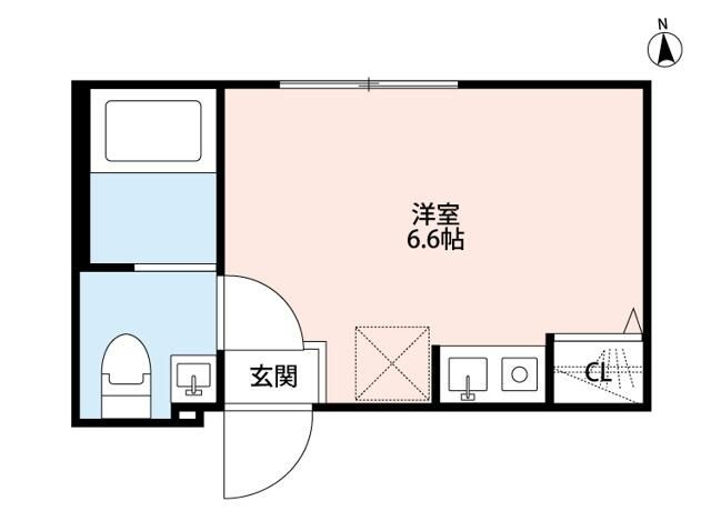 ソレイユ多摩川の間取り