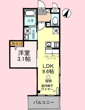 グレイスグリーンヒルズの間取り