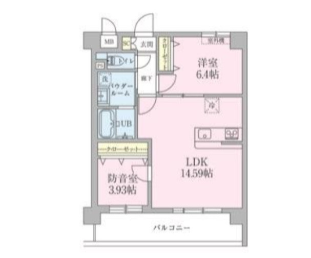 la casa dolceの間取り