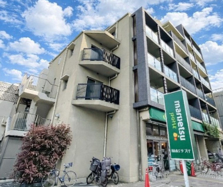 台東区谷中３丁目の賃貸マンションの外観