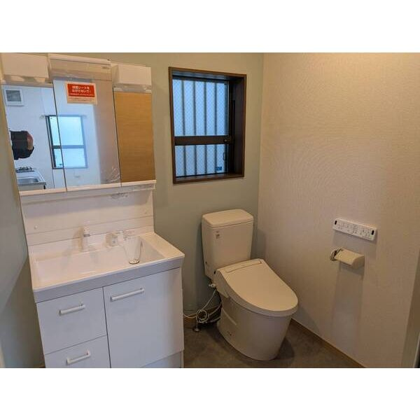 豊橋市花田町北新起戸建ての洗面所
