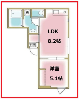 【間取り】 | ピークヴィレ東向島