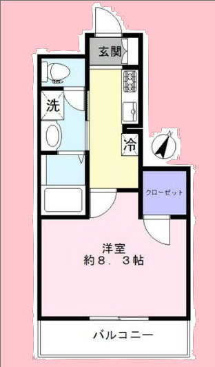 ファーストレジデンスの間取り