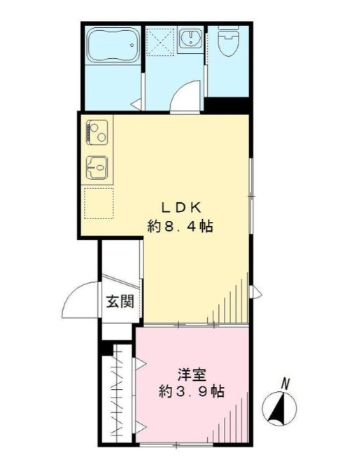 わんだほうの間取り