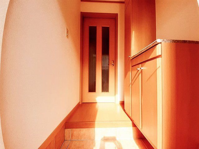 アップルヒル壱番館の玄関