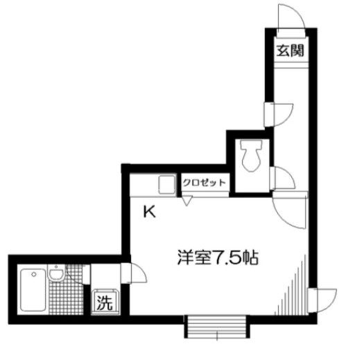 フローラ の間取り|間取りです。