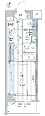 フュージョナル北赤羽DUEの間取り