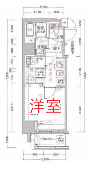 【間取り】 | スクエアシティ川崎東田町
