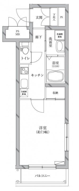 リクレイシア富士見台の間取り|間取りです。