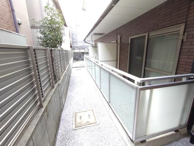 フォレスタ戸田公園のバルコニー