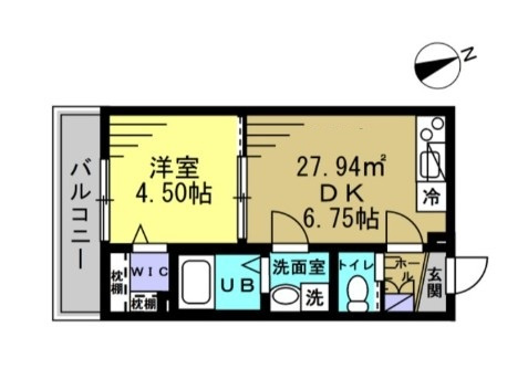 AJ八潮NorthⅢの間取り