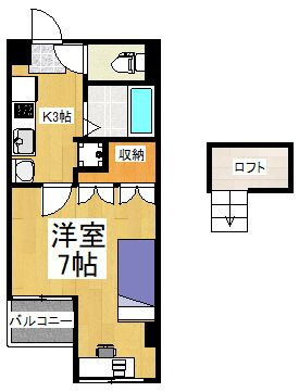 クリスタルガーデンの間取り