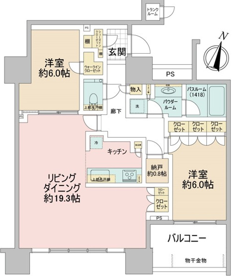 【間取り】 | シティタワー大井町