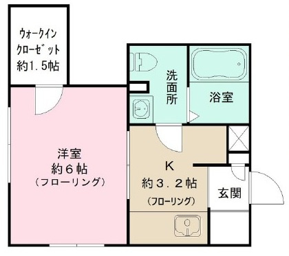 ホームほくとの間取り|間取りです。