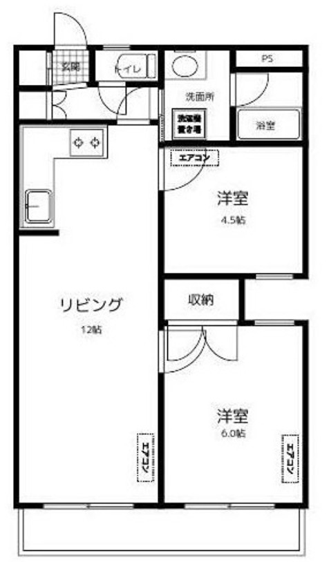 フェリックフォーラム の間取り|間取りです。
