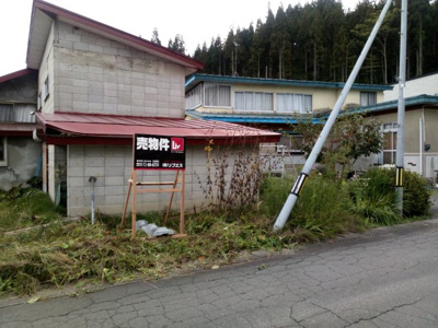 【外観】 | 大鰐町大字唐牛字沼田・土地物件 | 土地は318.92㎡で96.47坪です。