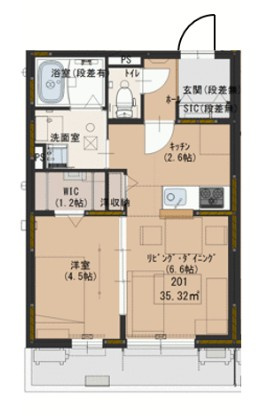 仲介手数料（賃料の1.10ヵ月）の50％OFF対象物件！の間取り