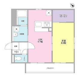 エルム月島の間取り
