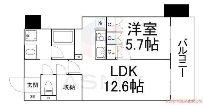 【間取り】 | RJR堺筋本町タワー