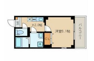 Ｅｍｐｅｒｅｕｒ　Ｆｅｒ　ＣＡＬＭＥの間取り|間取りです。