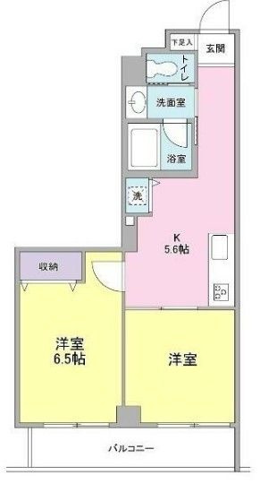 パストラールの間取り|間取りです。