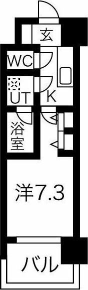 スプランディッド神戸北野の間取り