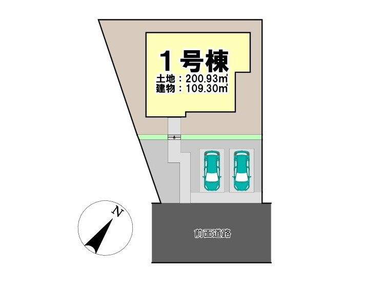 タマタウン須恵赤坂Ⅲの外観|タマタウン須恵赤坂Ⅲ【1号地】2027年2月完成予定