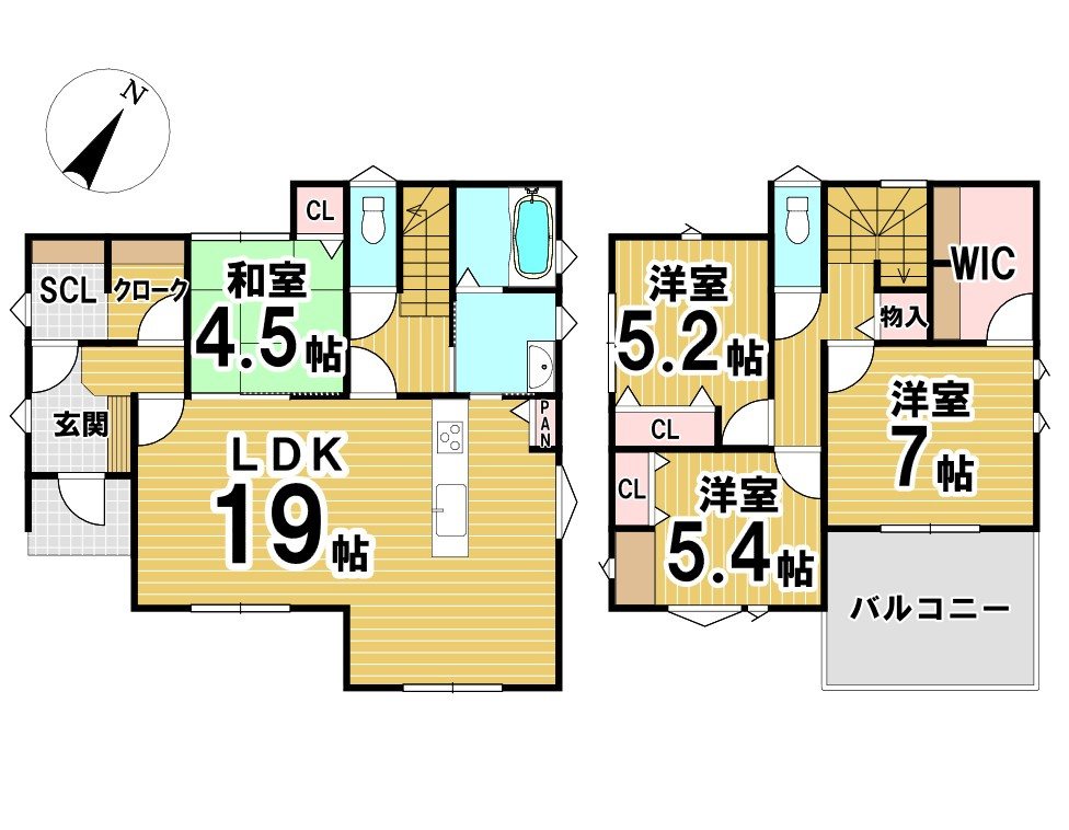 タマタウン須恵赤坂Ⅲの間取り|※間取り図と現況が異なる場合には、現況を優先いたします。