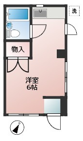 アリア三軒茶屋　駅近　角部屋　キッチンに窓　の間取り