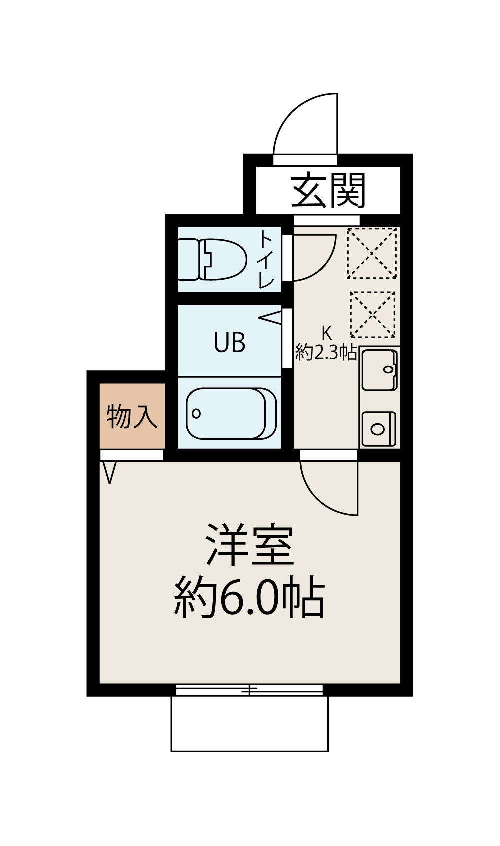 ソフィアエムズの間取り