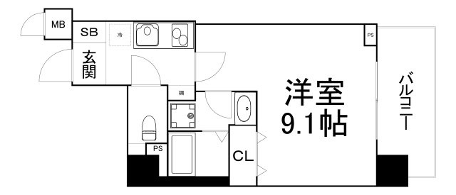 【間取り】 | LAFORTⅡ城北公園通