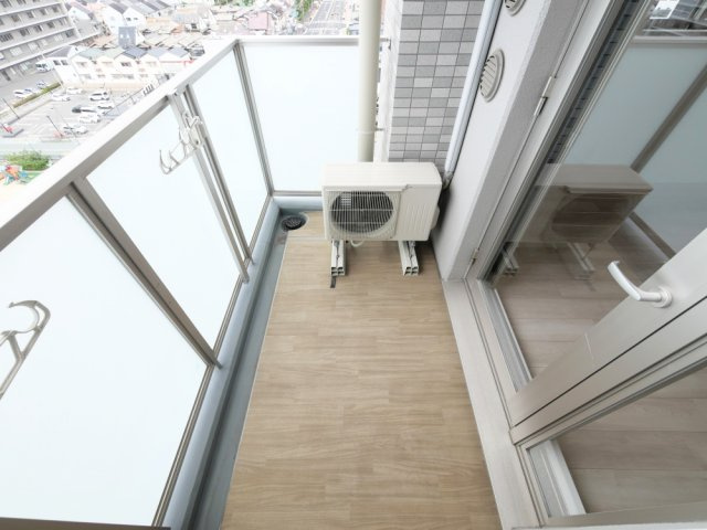 大阪市西淀川区御幣島３丁目の賃貸マンションのバルコニー