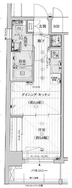 アクアプレイス京都洛南の間取り