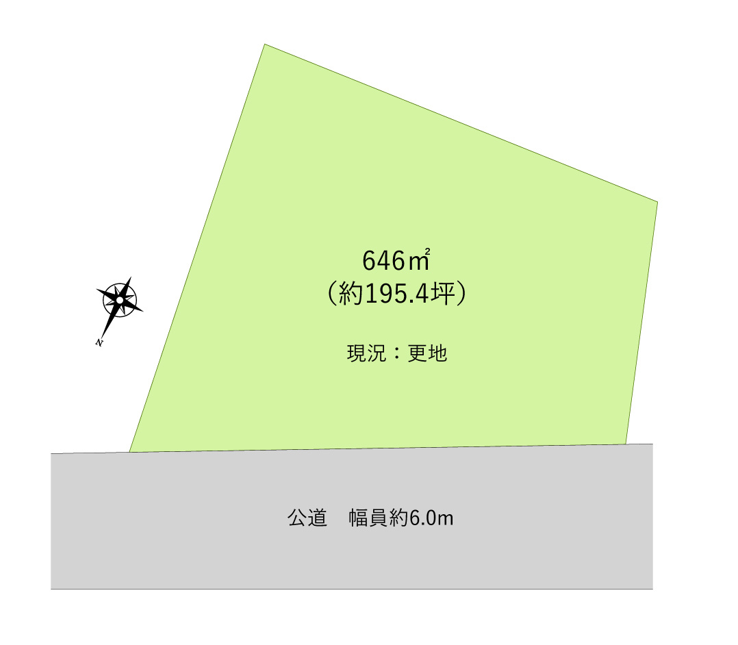 入間郡三芳町大字竹間沢の売地
