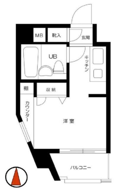 フェニックス西新宿５丁目弐番館の間取り