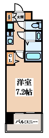 【間取り】 | D.Clarest長田駅前