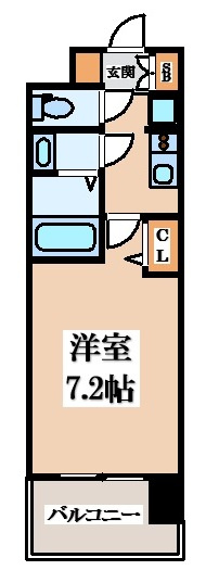 【間取り】 | D.Clarest長田駅前