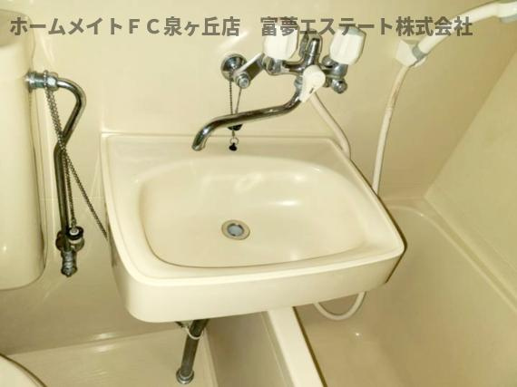 Kはつが野の洗面所