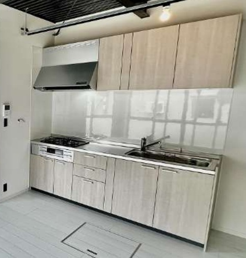 上原町戸建のキッチン