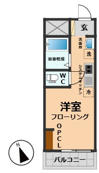 【間取り】 | エヴェナール方南町
