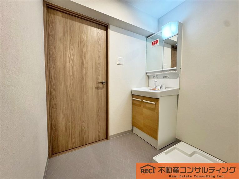 香枦園パークマンションの洗面所