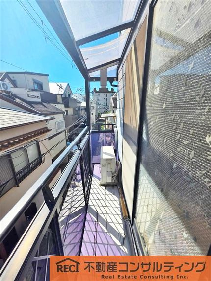 神戸市灘区楠丘町3丁目　中古戸建のバルコニー