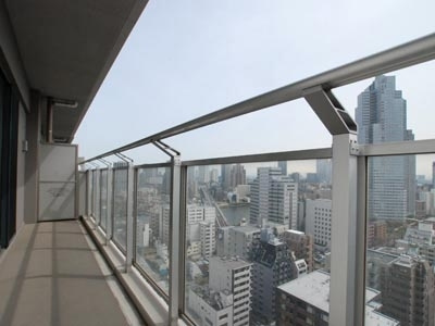 リエトコート　アルクスタワーのバルコニー|※別部屋参照