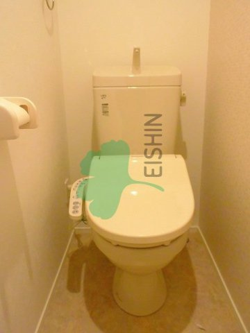 シェンヌ箱崎のトイレ|清潔感のあるトイレです。