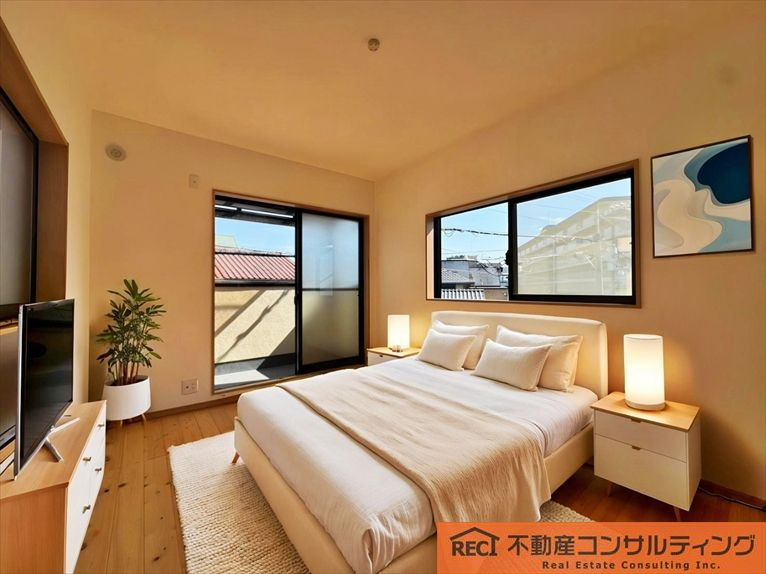 西宮市松並町　中古戸建の寝室