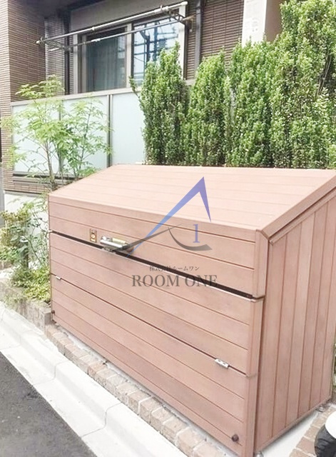 ソレアード四ツ谷のその他共用部分|敷地内ごみ置き場です。