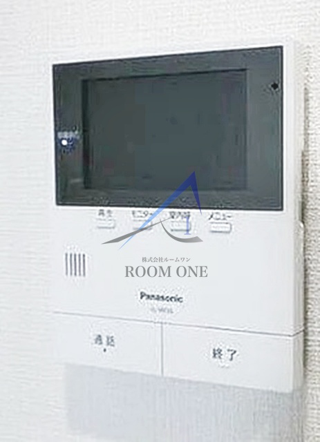 ソレアード四ツ谷の設備|モニター付きインターホンです。
