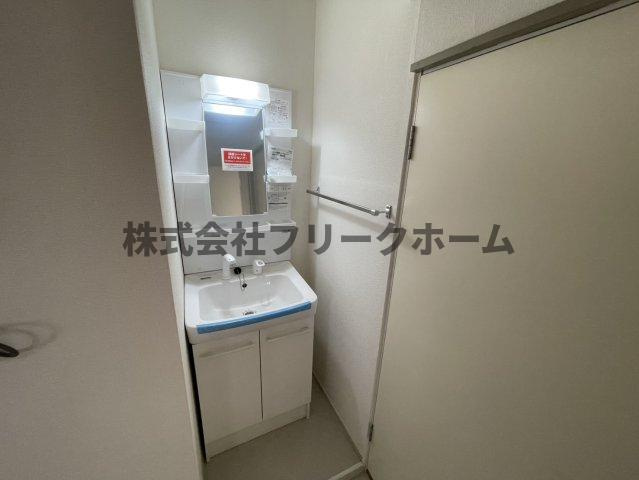 カーサ12の洗面所