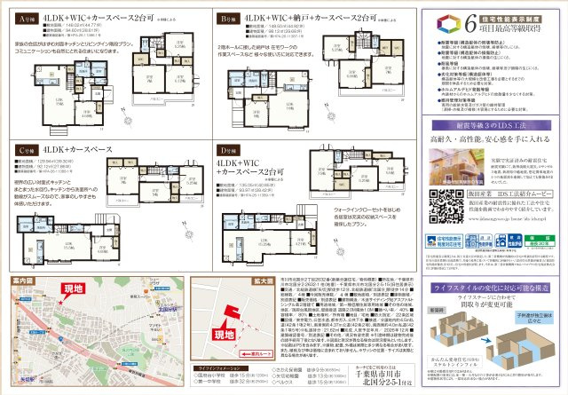 【間取り】 | 【仲介手数料無料】市川市北国分　新築戸建て | 仲介手数料無料物件が多数ございます！お気軽にお問い合わせください。